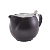 Black Porcelain Teapot